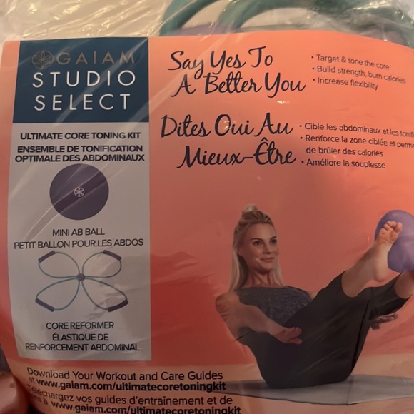 Gaiam ultimate core toning kit - Picture 2 of 3